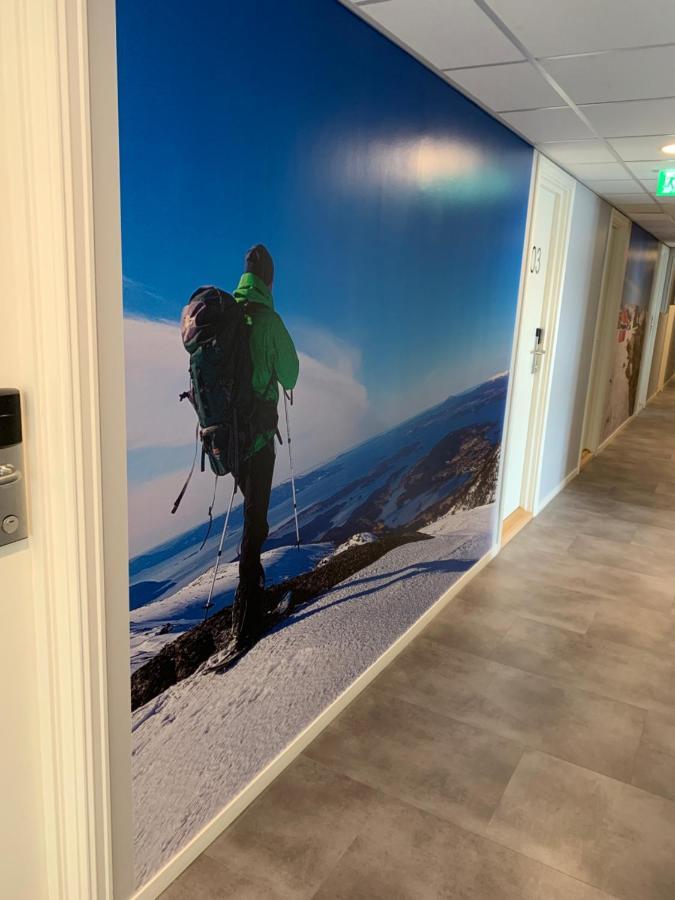 Husnes Sentrum Hotell Exteriér fotografie