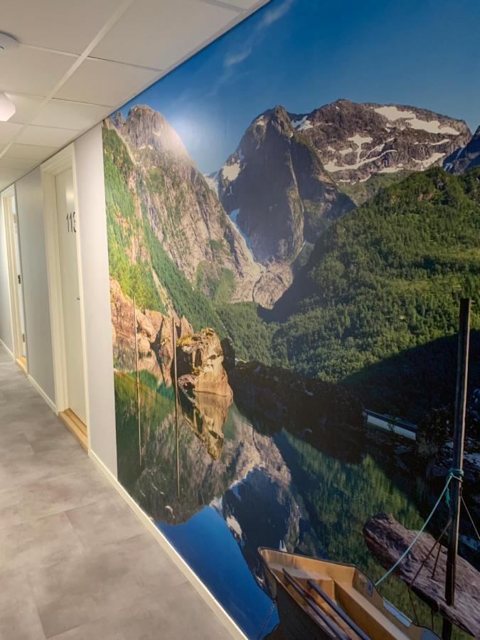 Husnes Sentrum Hotell Exteriér fotografie